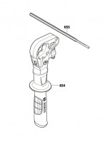 Bosch 3 603 A30 200 Easyimpact 540 Percussion Drill 230 V / Eu Spare Parts